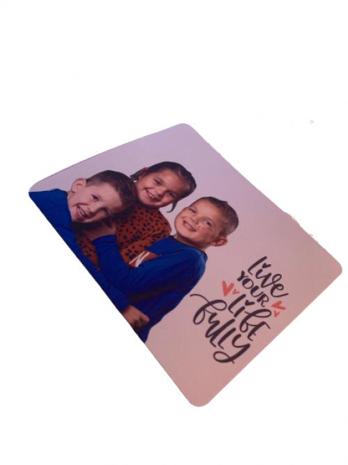 Muismat rechthoek met foto