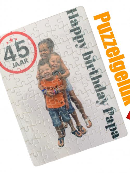 Puzzel eigen opdruk