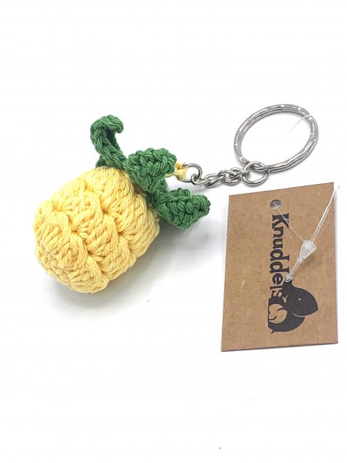 Sleutelhanger gehaakt ananas