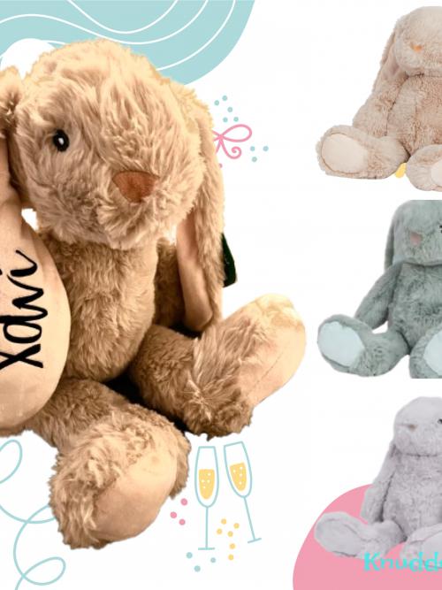 Knuffel konijn met naam