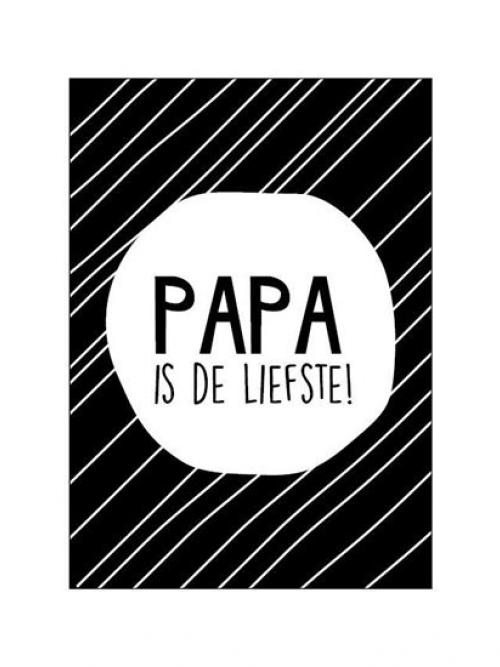 Wenskaart Papa