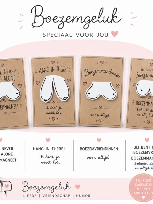Boezemgeluk - boobmagneet