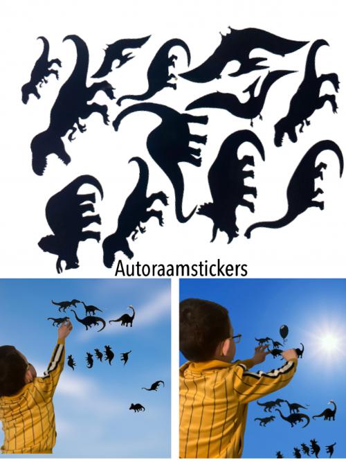 Raamsticker Dino herbruikbaar