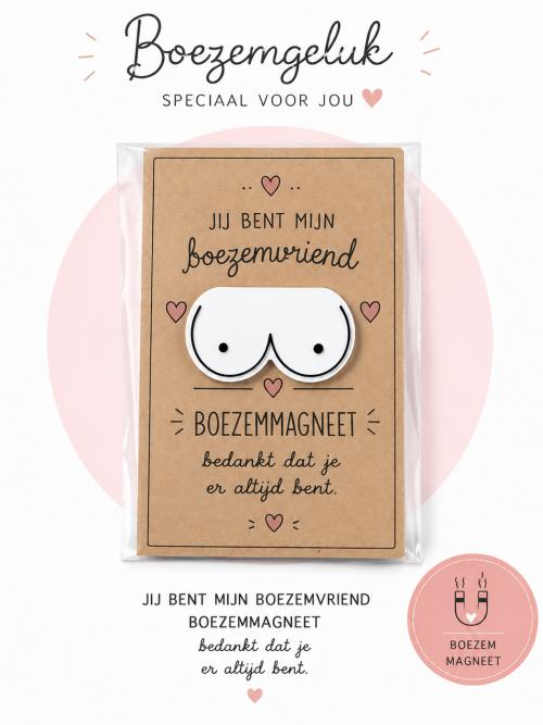 Boezemgeluk - boobmagneet