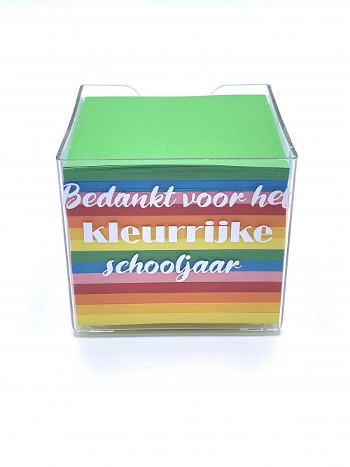 Memobok bedankt voor dit schooljaar