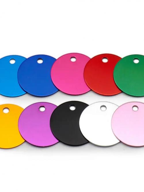 Voordeelpakket metalen labels klein 12 st