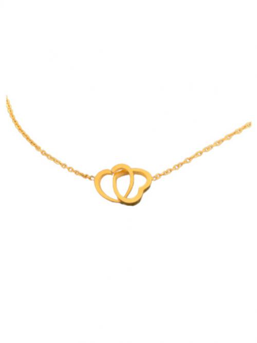 Ketting hart stainless steel