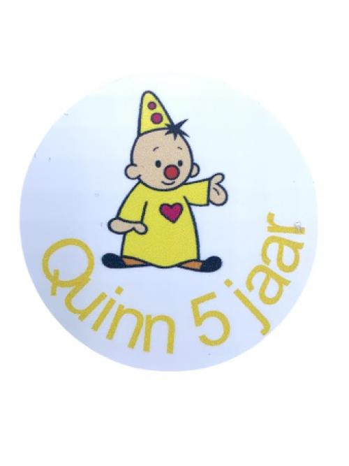 Verjaardagsstickers geprsonaliseerd (15 st)