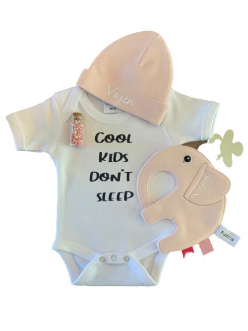 Kadoset Romper speendoek + muts