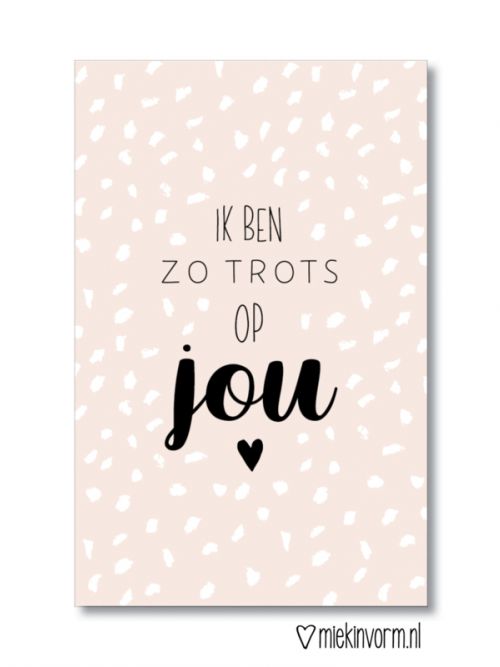 Minikaart Trots op jou