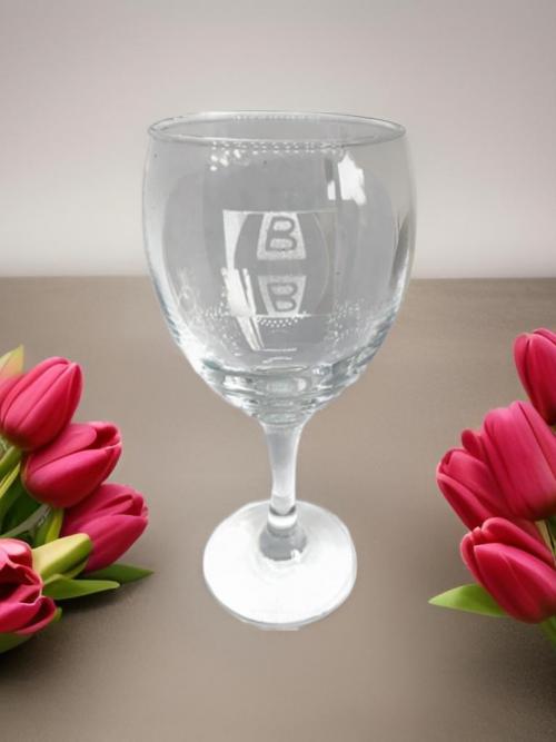 Wijnglas eigen logo