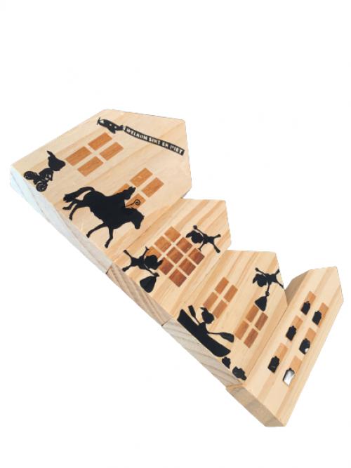 Houten huisje Sinterklaas