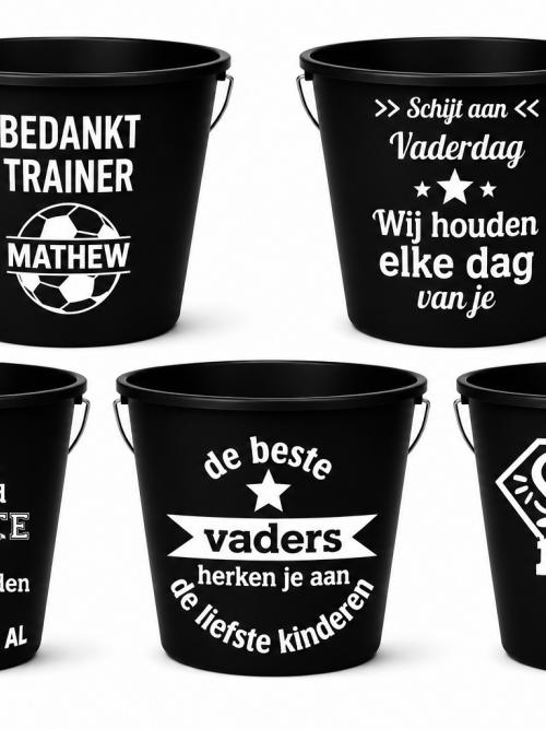 Emmer met eigen tekst