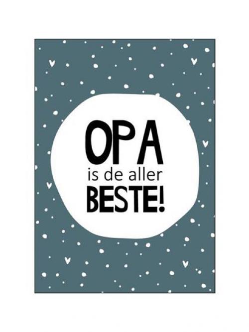Wenskaart Opa