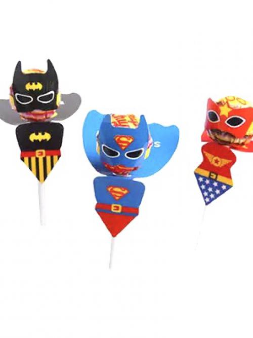 Traktatie superheld lolly