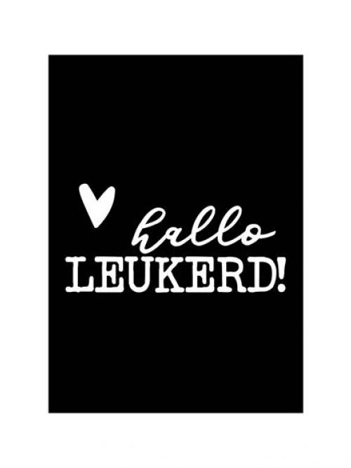 Wenskaart Leukerd