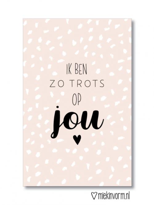 Minikaart Trots op jou