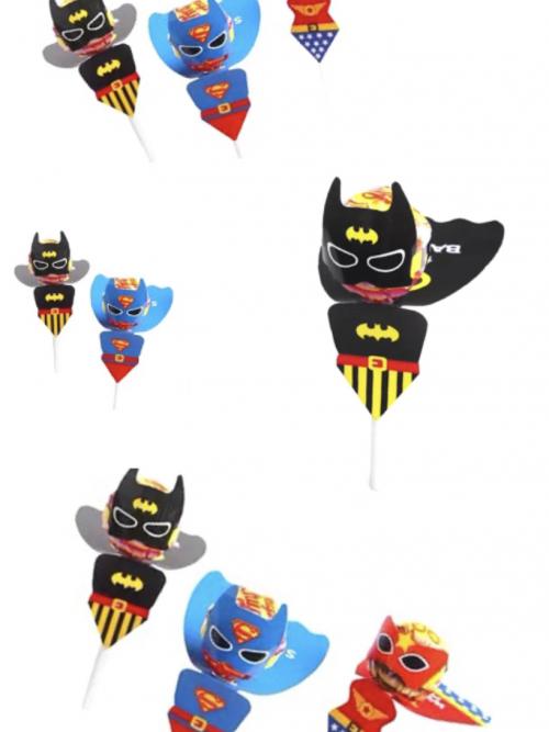 Traktatie superheld lolly